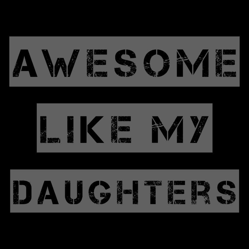 AWESOME LIKE MY DAUGHTERS – Muttertag – Vatertag