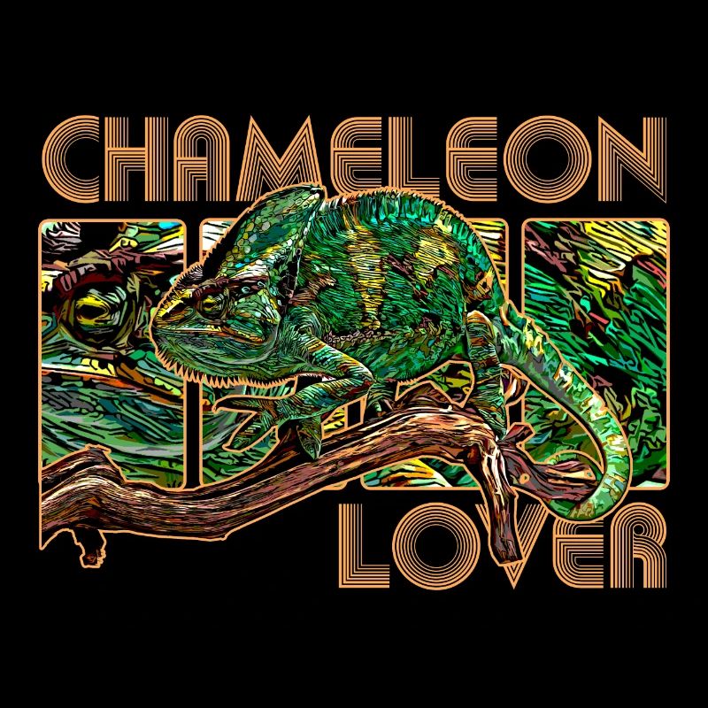 Caméléon Caméléon Amoureux du caméléon