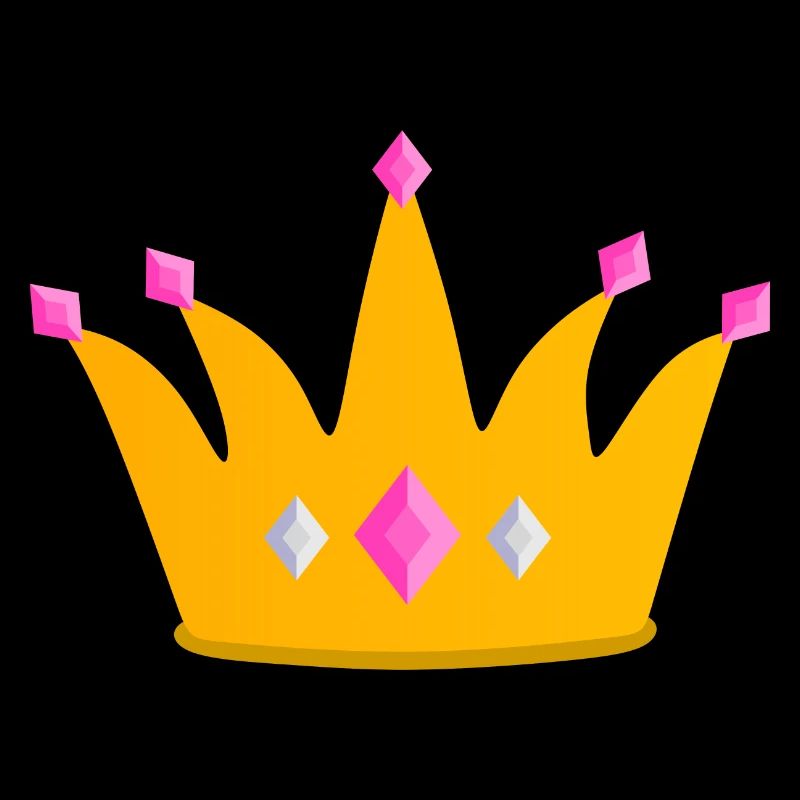 Couronne de princesse rose