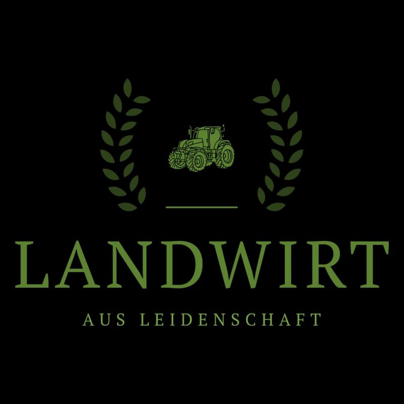 Landwirt Leidenschaft Emblem