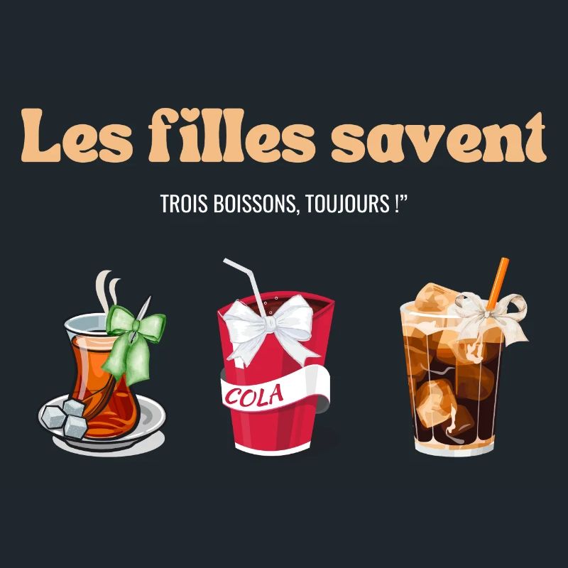 Girls Know Three Drinks Always - Funny