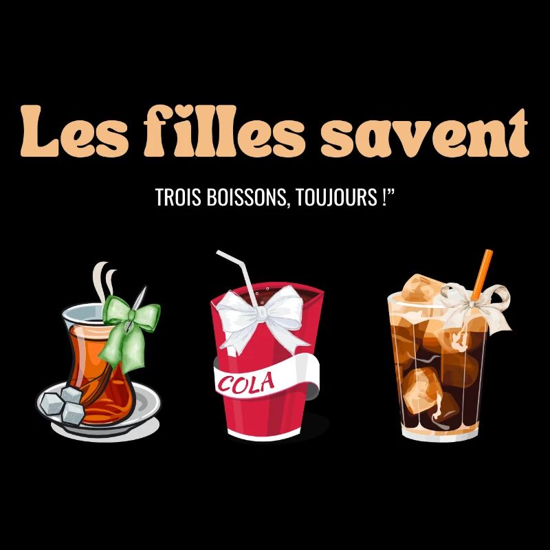 Girls Know Three Drinks Always - Funny