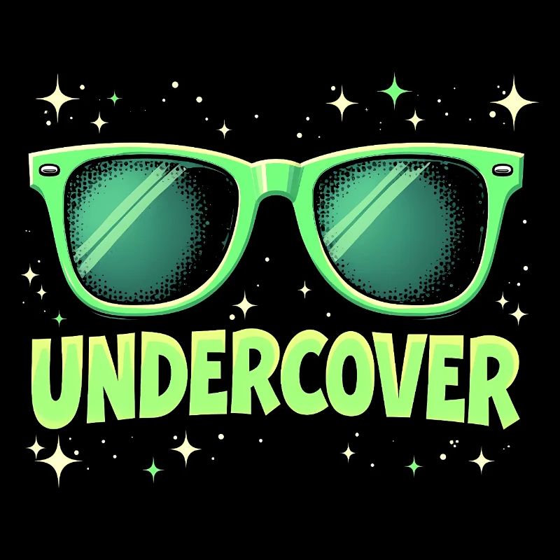 Sunglasses & Costume - Funny Motif