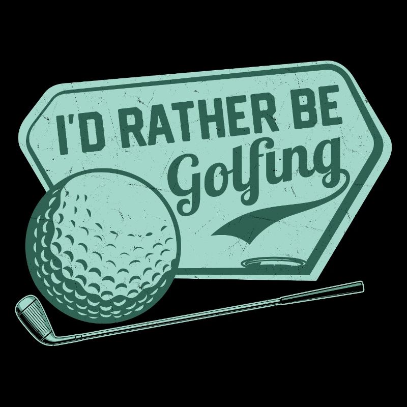 Je préfère jouer au golf Golf