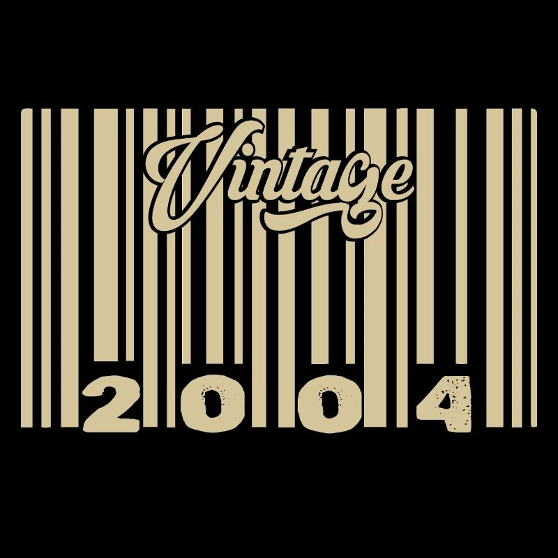 vintage 2004 Code barre 2004: Année 2025.
