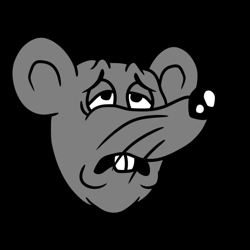 Souris épuisée triste désespérément fatiguée souffrance douce