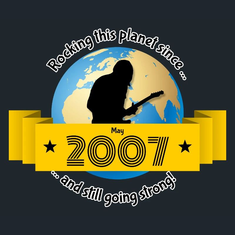 18. Geburtstag Rocking this planet since 05/2007