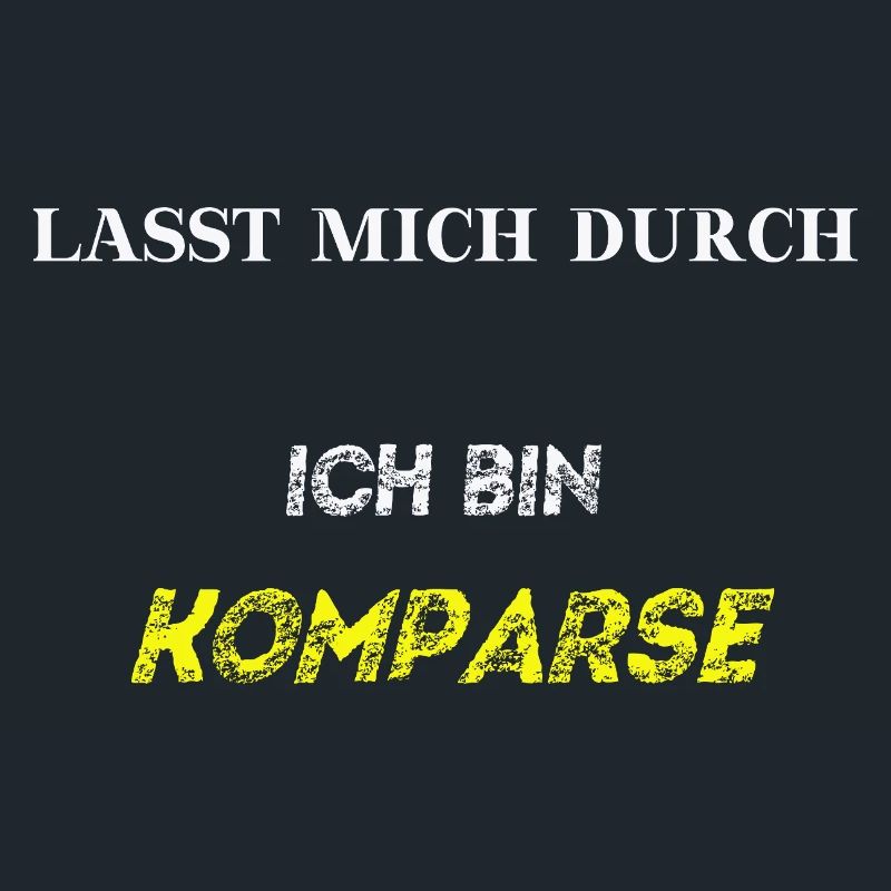 Lasst mich durch, ich bin Komparse! Geschenkidee