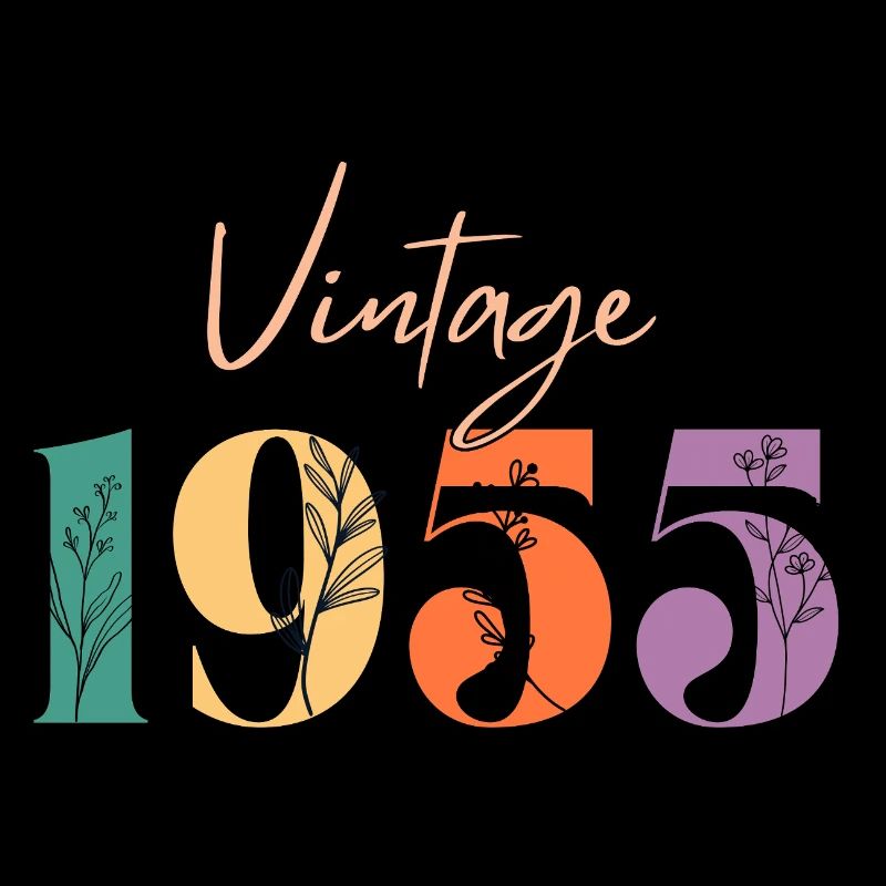 Vintage 1955 florale