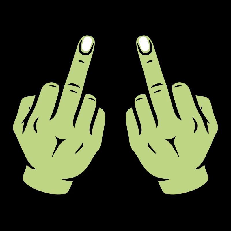 Middle Finger Hand