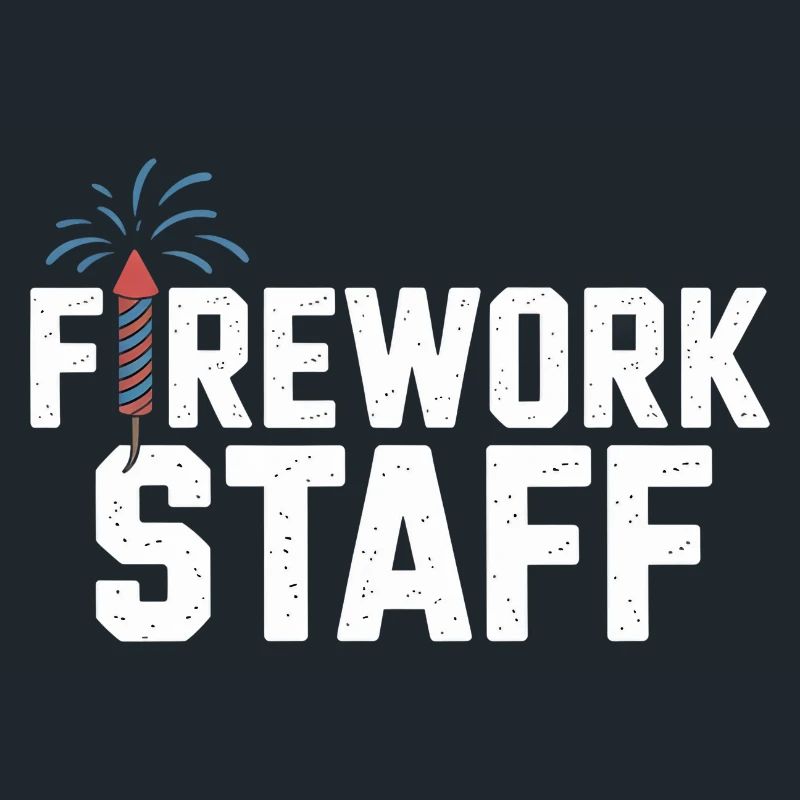 Firework Stuff Party Crew Jour de l'Indépendance 4e