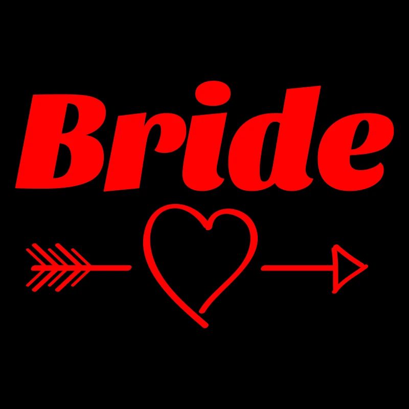 Bridal Heart Arrow Design