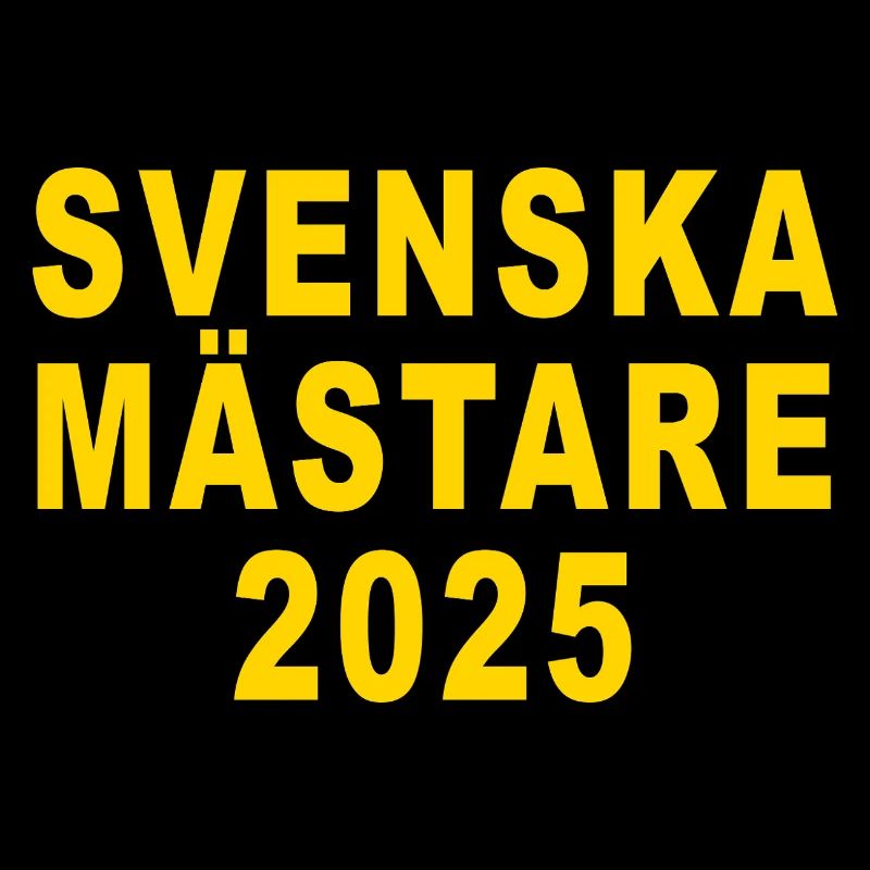 Champions de Suède 2025