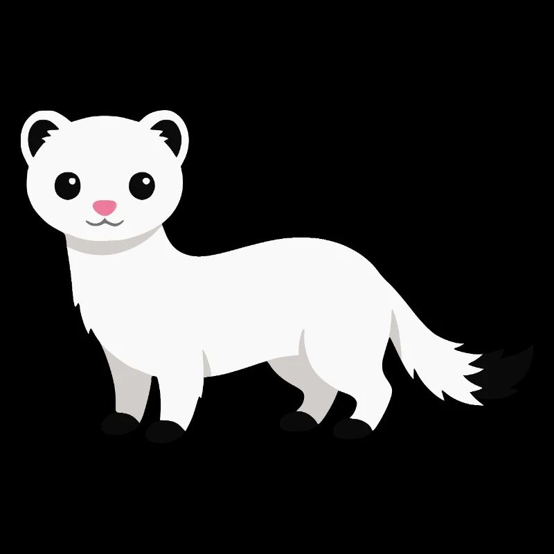Style minimaliste curieux et mignon