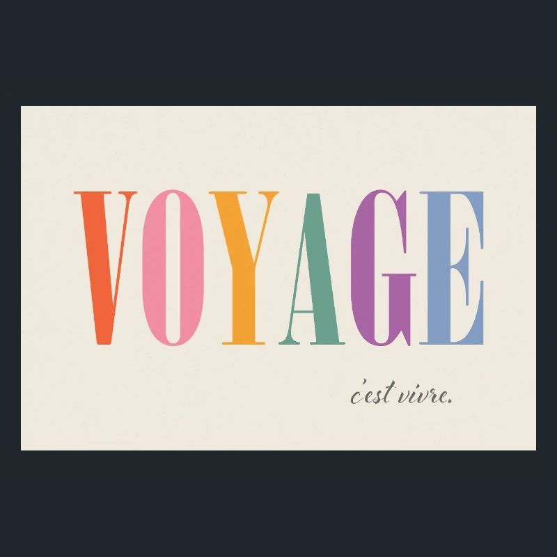 Voyage – c’est vivre