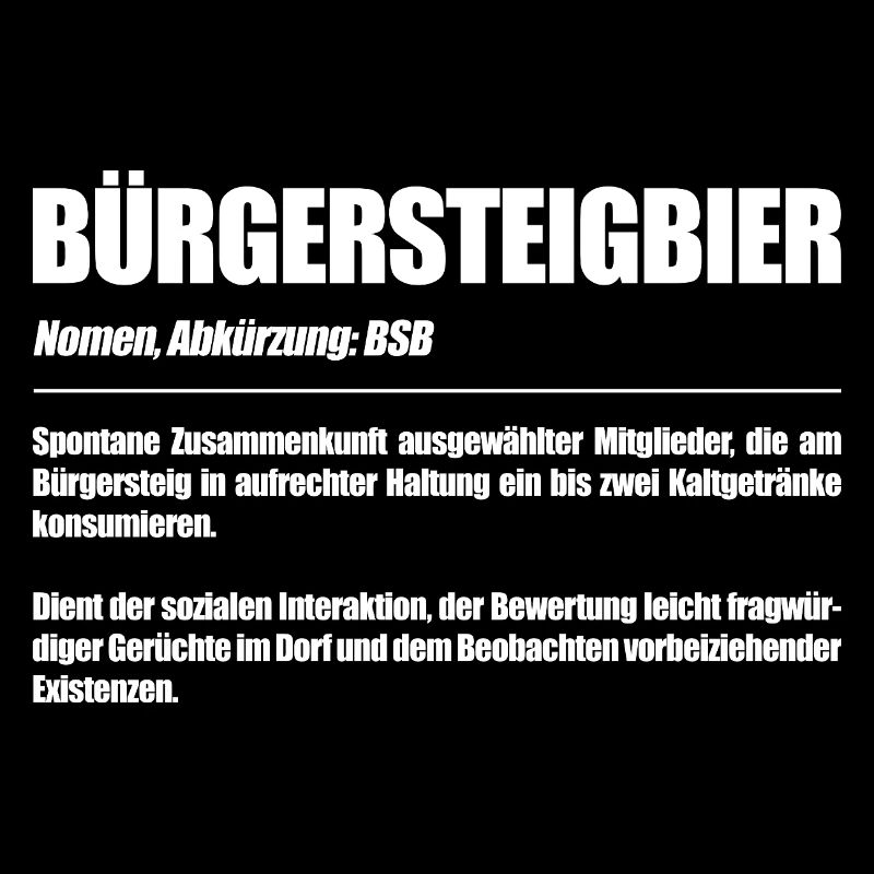 Bürgersteigbier Ortskontrollfahrt OKF