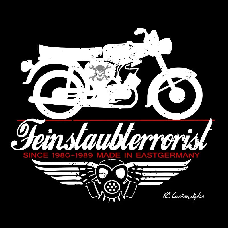 Ostmoped DDR s51 VEB Feinstaubterrorist