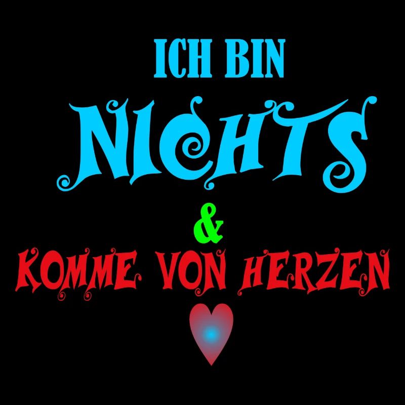 Nichts schenken - Spruch- Geschenkidee