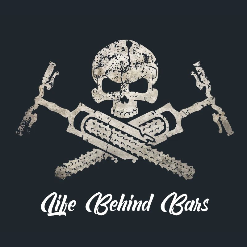 Mountain biker Skull MTB