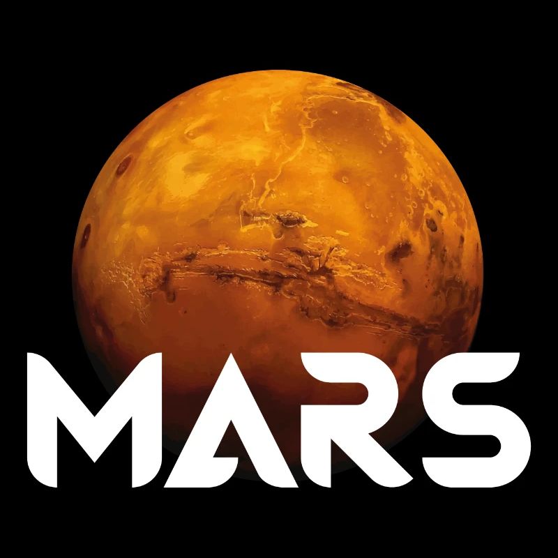 Planet Mars Motiv