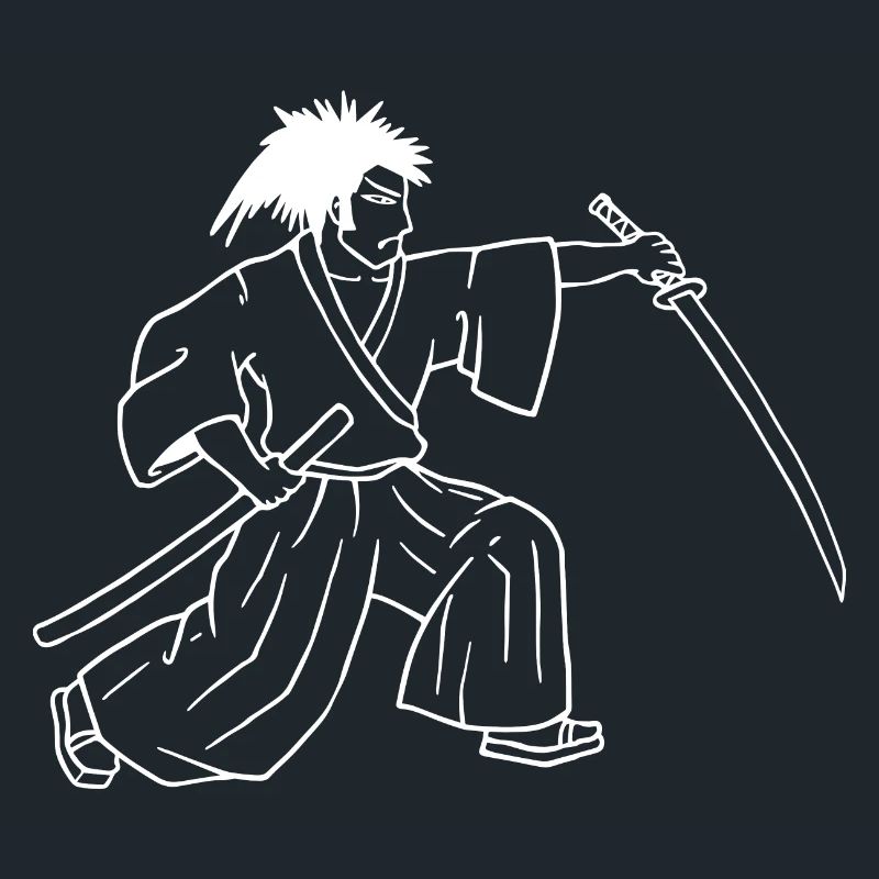 Samurai in battle