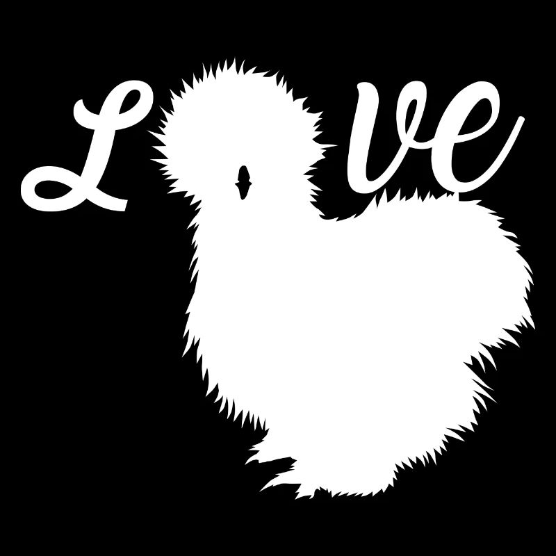 Poulets de soie Silkie Poulets