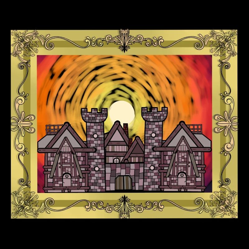 Middle Ages Castle Castle Fortress Knight Warrior