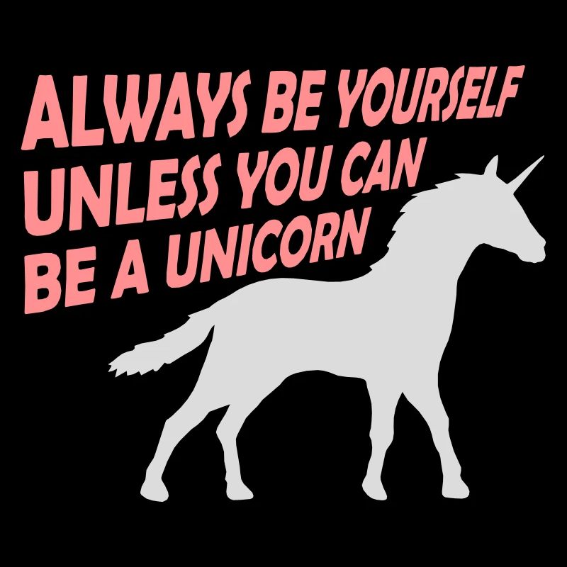 soyez toujours vous-même licorne