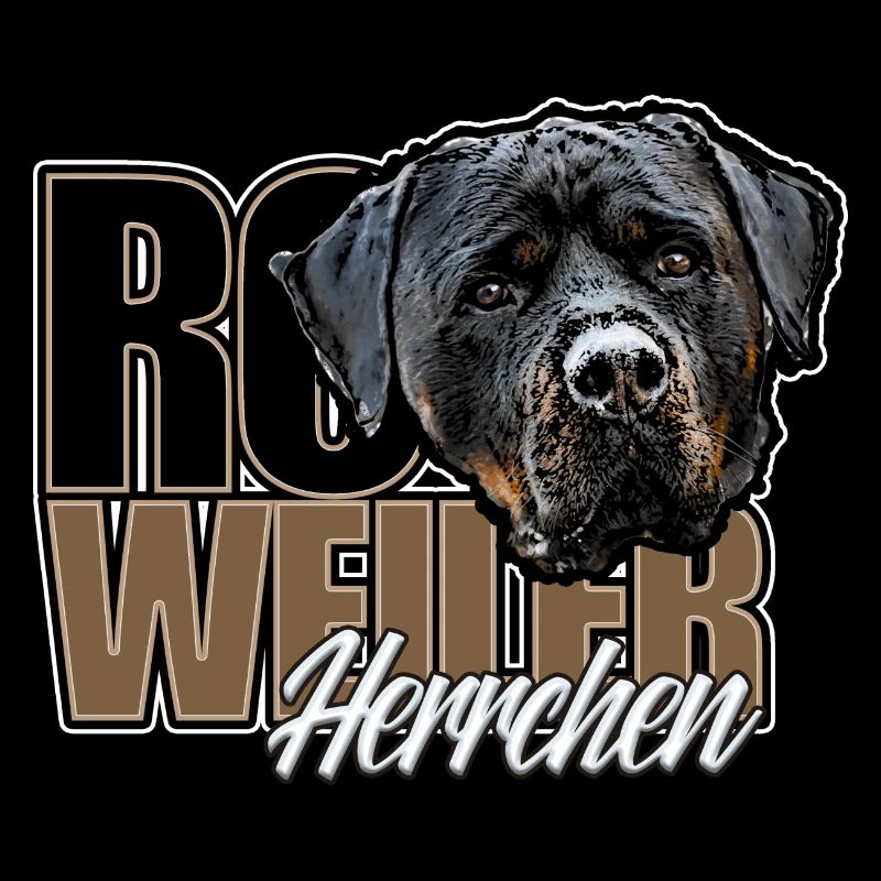 Rottie Herrchen