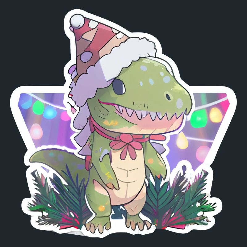 weihnachtsdinosaurier, geschenk,