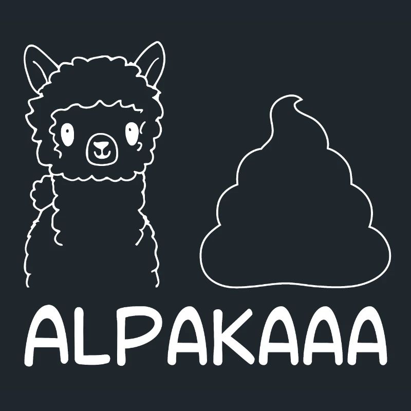 Alpaca Lama Kaka funny saying