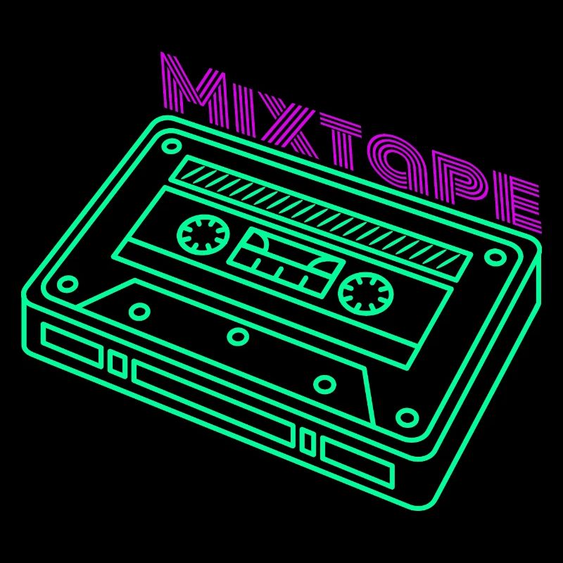 Mixtape Tape Cassette Music 80s Kidcore Gift
