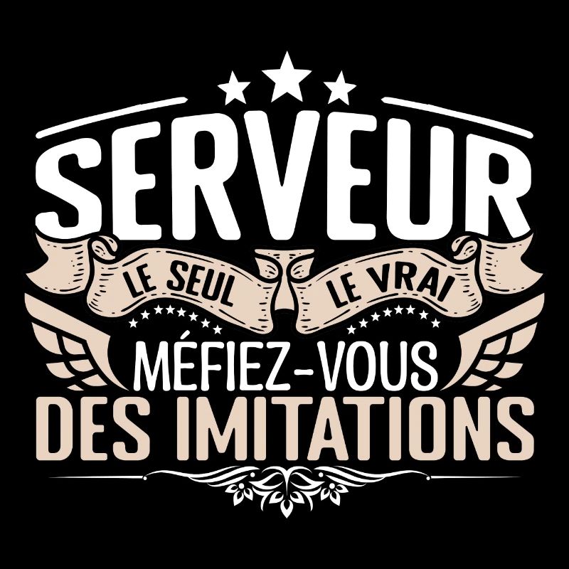 Serveur le seul Serveur le vrai Serveur
