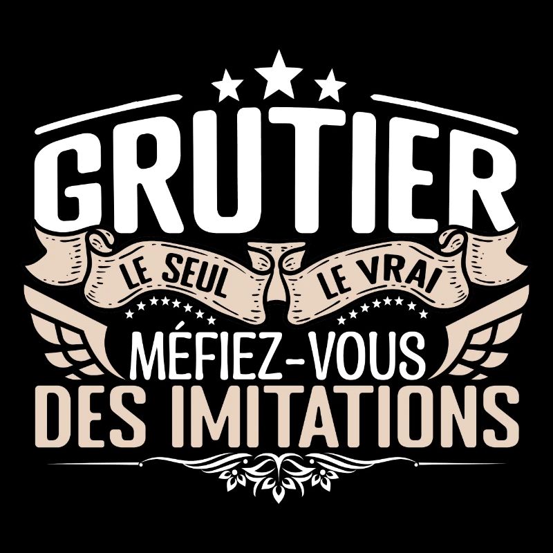 Grutier le seul Grutier le vrai Grutier