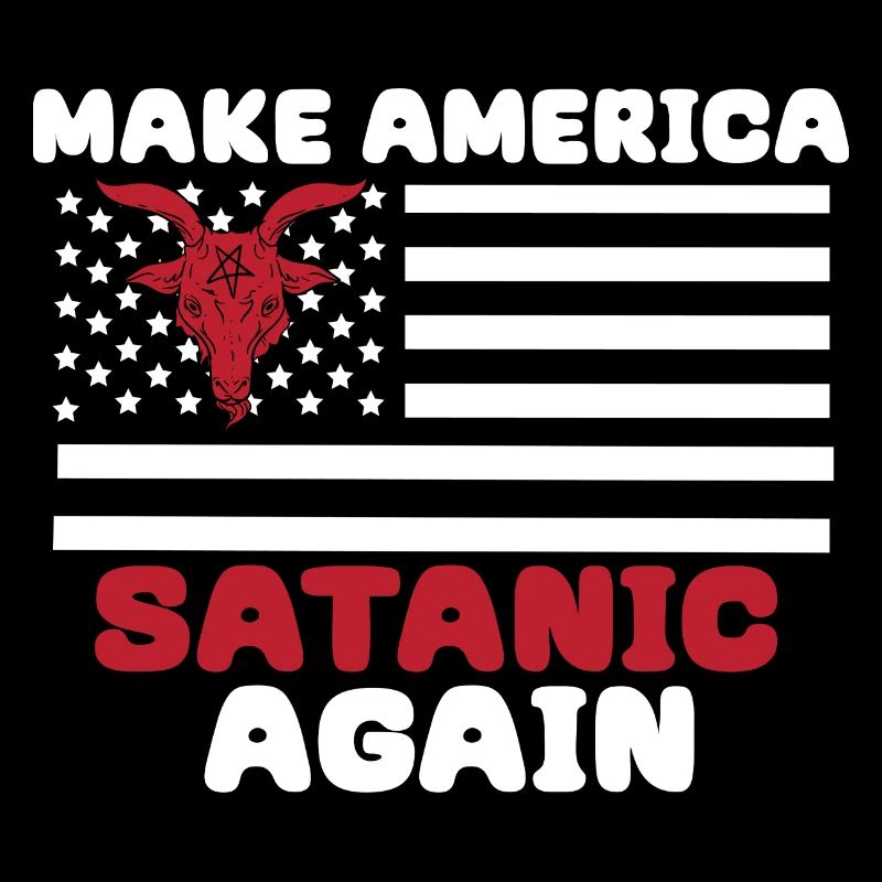 Satan Teufel Gothik Dämon Amerika Satanic Hexe