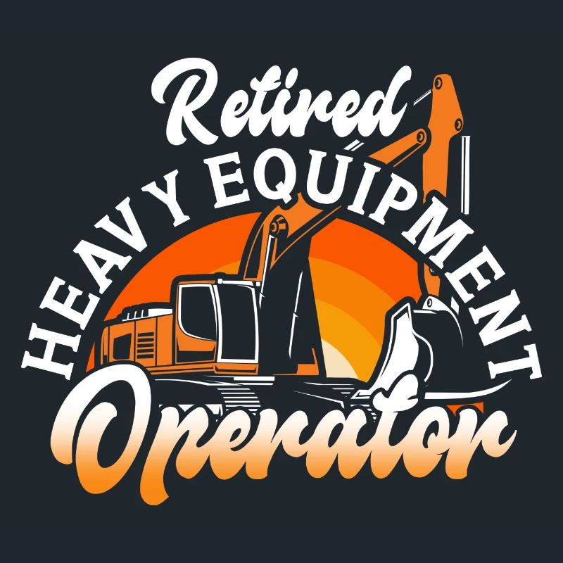 Construction machinery operator Excavator driver Excavator driver Construction workers