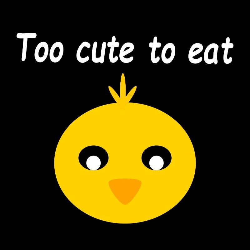 Trop mignon pour manger