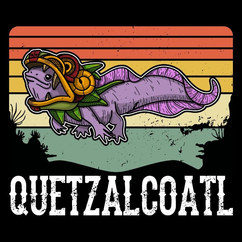 Quetzalcoatl Axolotl Mexique Divinité Aztèque
