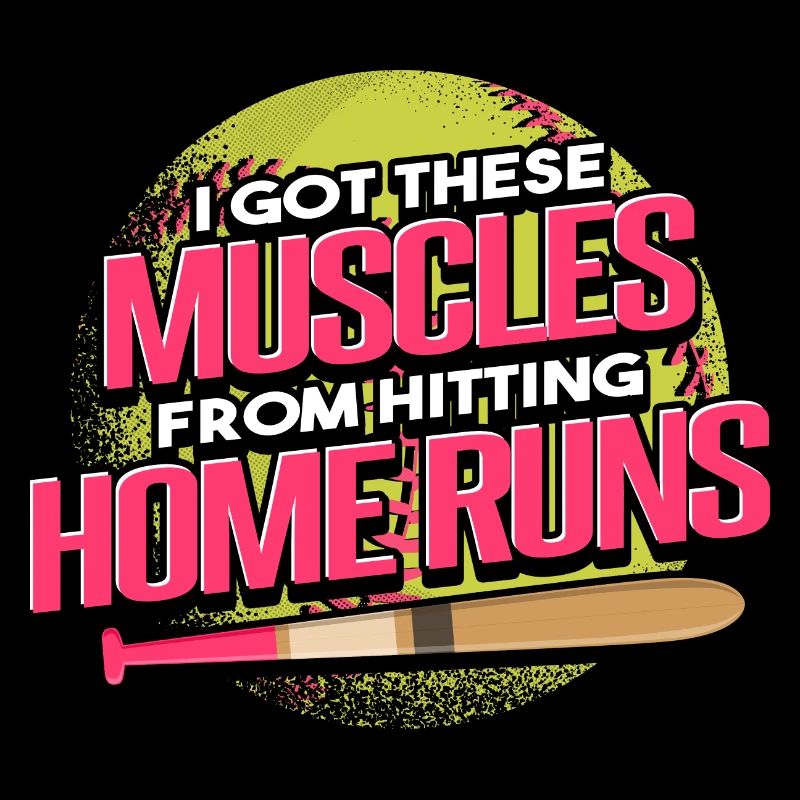 I Got These Muscles From Hitting Home Runs