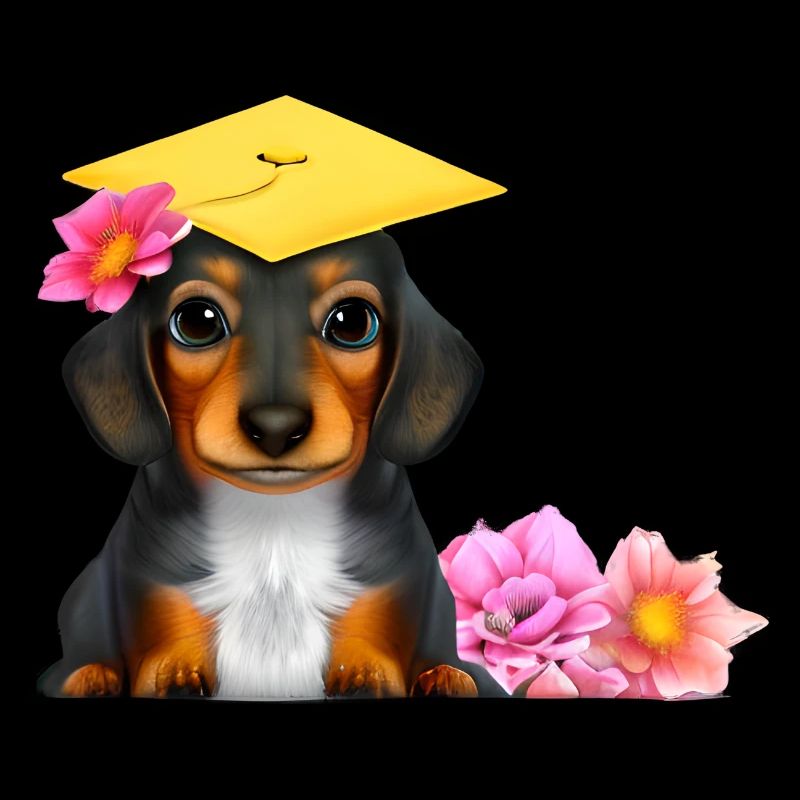 Bachelor Dachshund School Leaving Certificate Studies Dogs