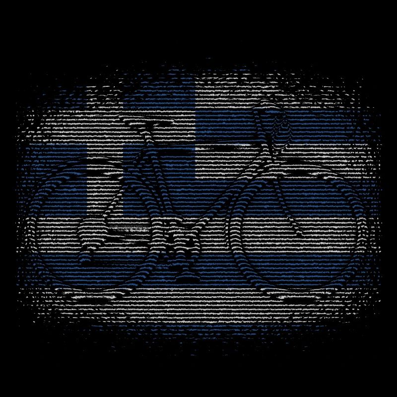 Drapeau de la Grèce Hellas Athènes Drapeau grec