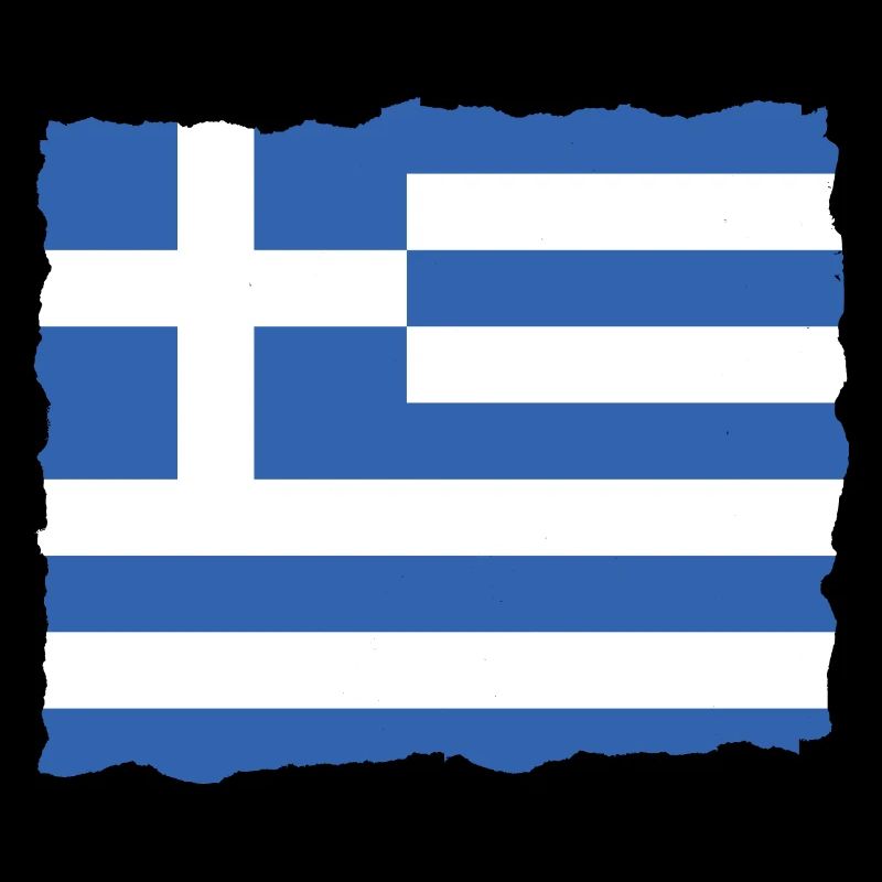 Drapeau de la Grèce Hellas Athènes Drapeau de la Grèce