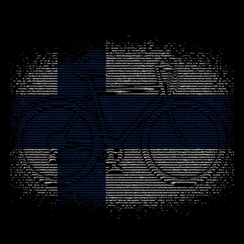 Finlande Drapeau Suomi Drapeau finlandais utilisé Look