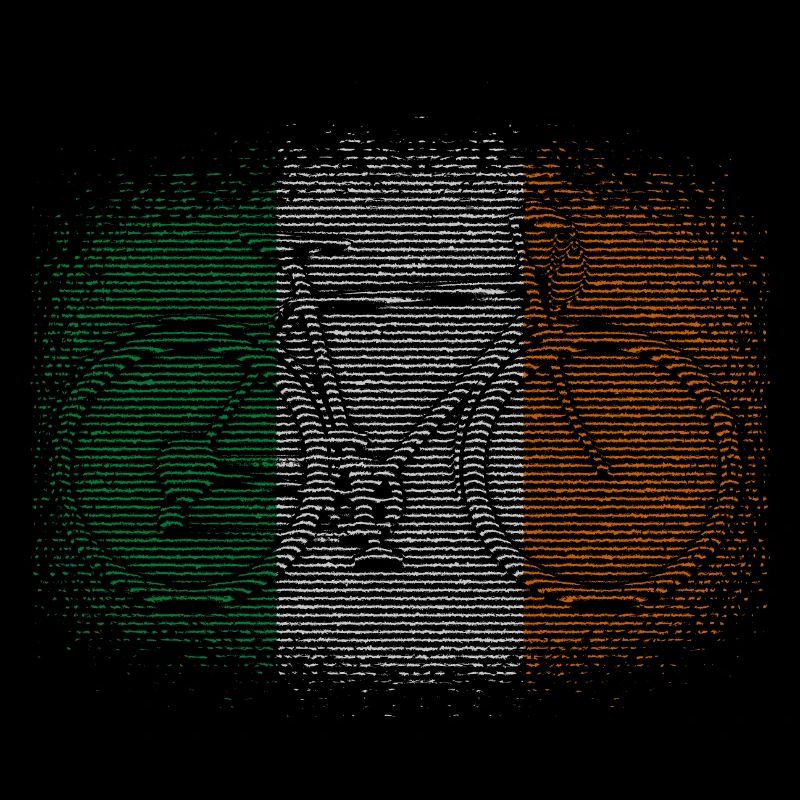 Ireland Flag Vintage Irish Flag Dublin
