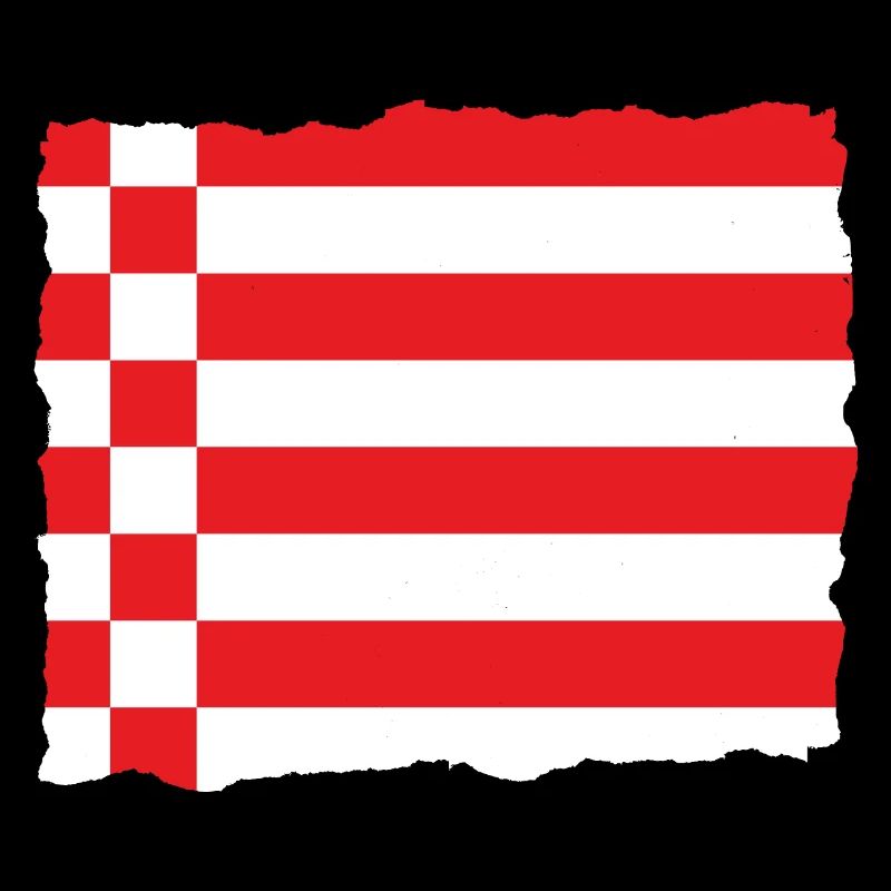 Drapeau de Brême Drapeau de Brême