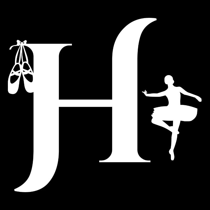 Buchstabe h Ballerina