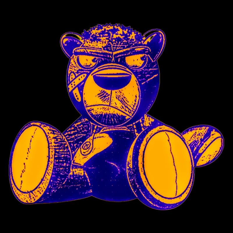 Creepy Teddy Yellow