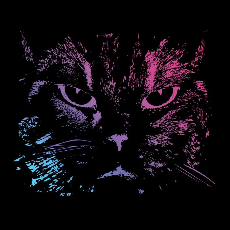 Katze Abstrakt