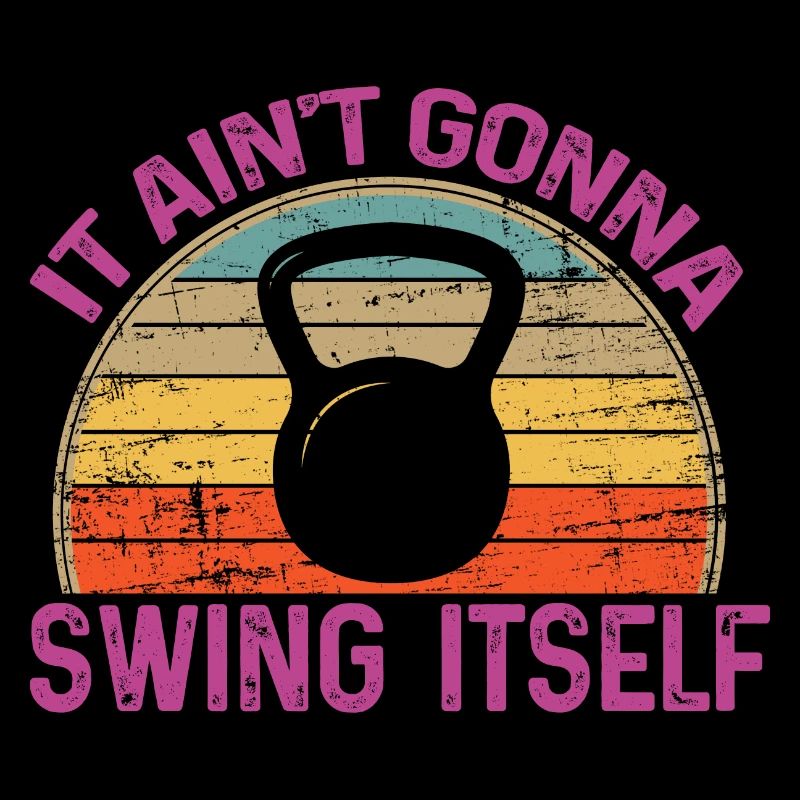 Il ne va pas se balancer drôle de kettlebell