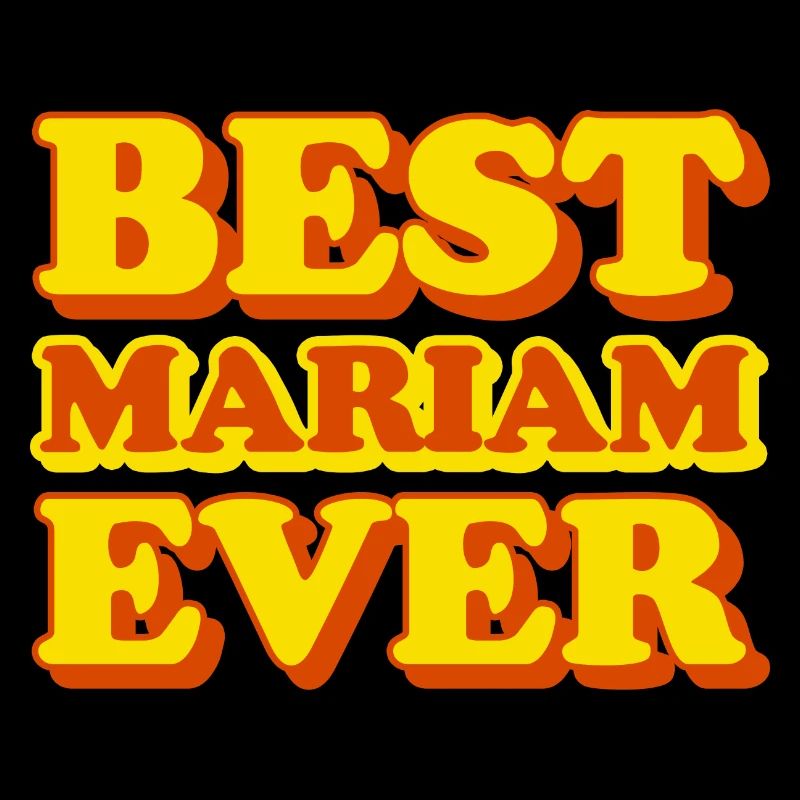 Funny gift with first name Mariam